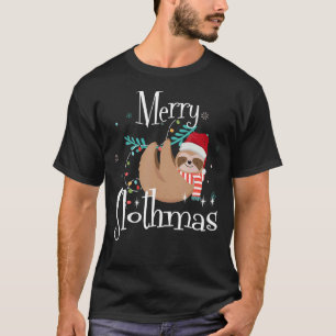 Camiseta Feliz de Lóthmas Fofo de Natal Lama Mulheres G