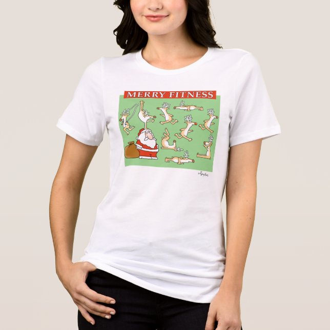 Camiseta Feliz de Malhação por Sandra Boynton (Frente)