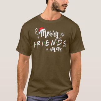 Camiseta Feliz de Natal Amizsmas Santa Hat Matching Família