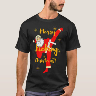 Camiseta Feliz de Natal Bicking chutando Natal pela MAM