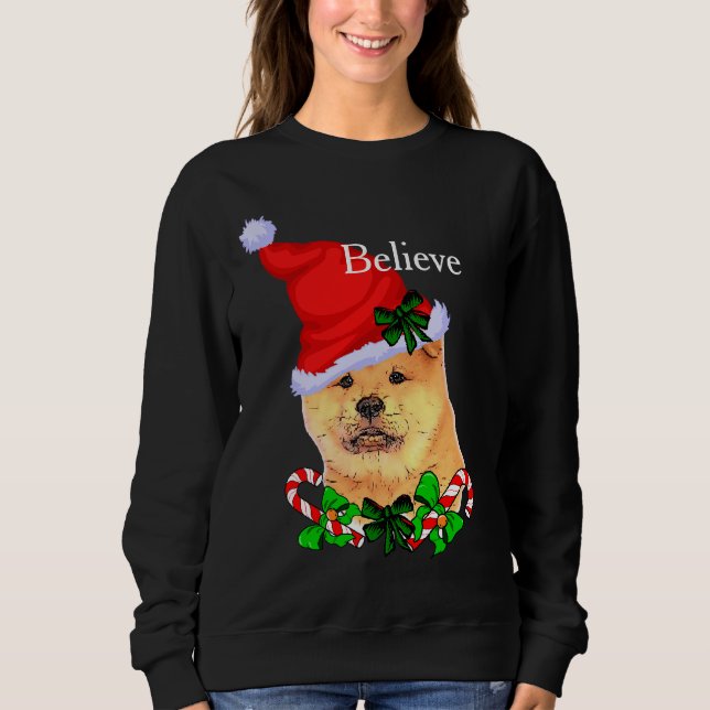 Camiseta Feliz de Natal Chow (Frente)