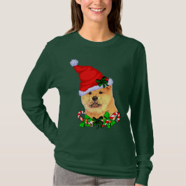 Camiseta Feliz de Natal Chow