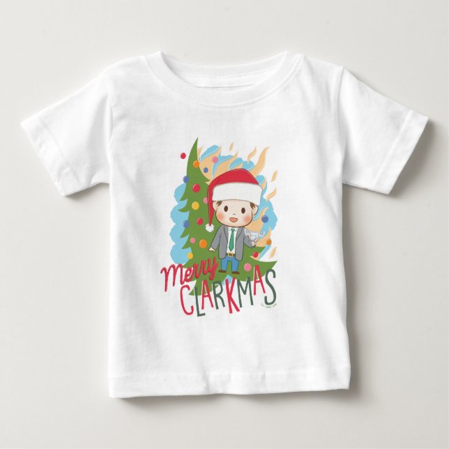 Camiseta Feliz de Natal Clarkmas (Frente)