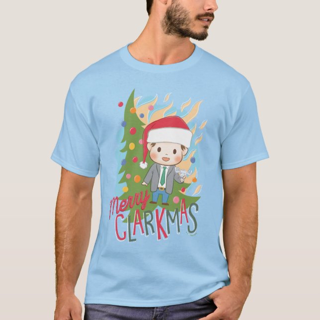 Camiseta Feliz de Natal Clarkmas (Frente)