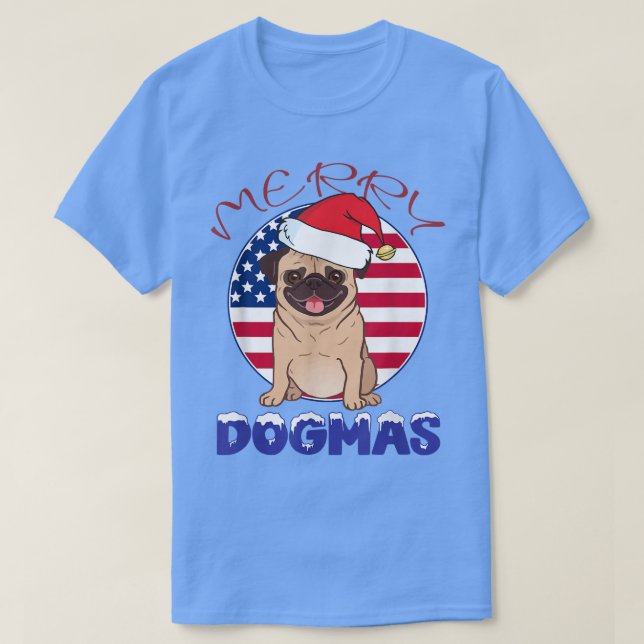 Camiseta Feliz de Natal de Dogmas (Frente do Design)