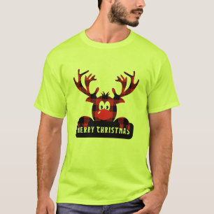 Camiseta Feliz de Natal, top de presente festivo