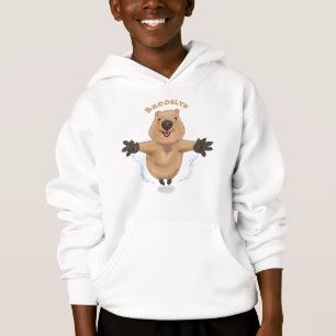 Camiseta Feliz design de desenho de quokka