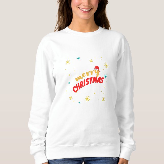 Camiseta Feliz Design de Natal (Frente)