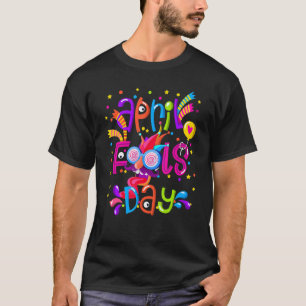 Camiseta Feliz dia 11 de abril rua tolos Dia 2022 Jo