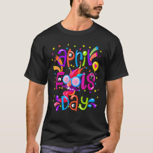 Camiseta Feliz dia 11 de abril rua tolos Dia 2022 Jo