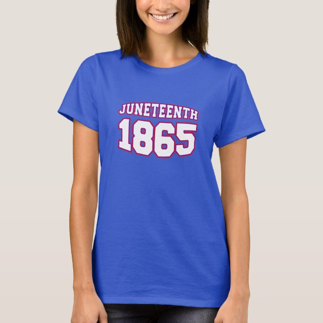 Camiseta feliz dia 18 de junho de 1865 (Frente)