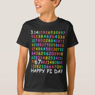 Camiseta Feliz dia 3.14 amante da matemática 67 professores