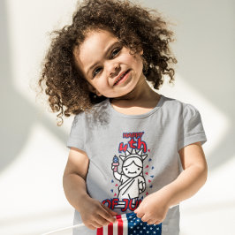 CAMISETA FELIZ DIA 4 DE JULHO DA INDEPENDÊNCIA