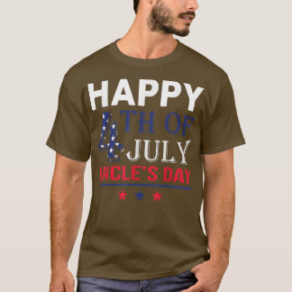 Camiseta Feliz Dia 4 De Julho Unce Para Orgulho Patriótico