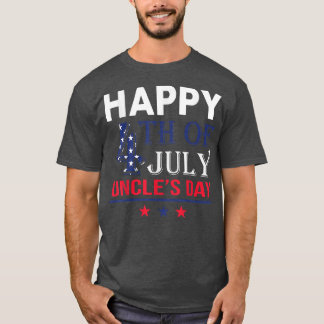 Camiseta Feliz Dia 4 De Julho Unce Para Orgulho Patriótico 
