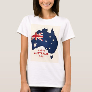 Camiseta Feliz Dia da Austrália