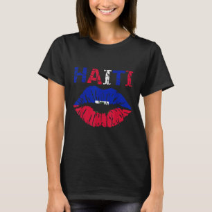Camiseta Feliz Dia da Bandeira do Haiti Dia da Independênci