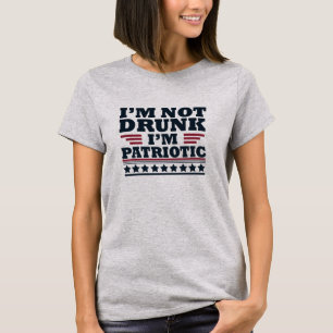 Camiseta Feliz Dia da Independência engraçado 4 de julho