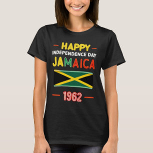 Camiseta Feliz Dia da Independência Jamaica 1962