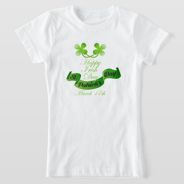 Camiseta Feliz Dia da Irlanda (Postura )