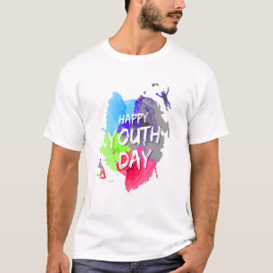 Camiseta Feliz Dia da Juventude