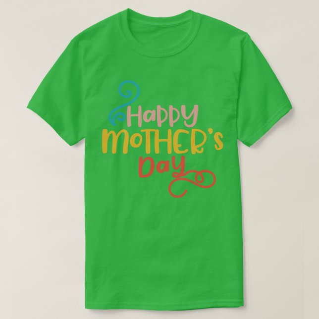 Camiseta Feliz Dia da Mãe 1 (Frente do Design)