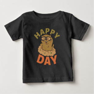 Camiseta Feliz Dia da Marmota