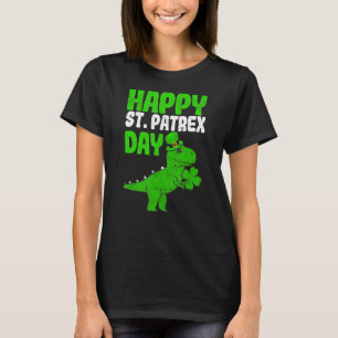 Camiseta Feliz Dia da Patrex Irlandês Rex Saint Patricks Di