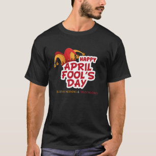 Camiseta Feliz Dia da Pena de abril - Rua de 1 de abril