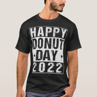 Camiseta Feliz Dia da Rosquinha 2022 Engraçado Decoração pa