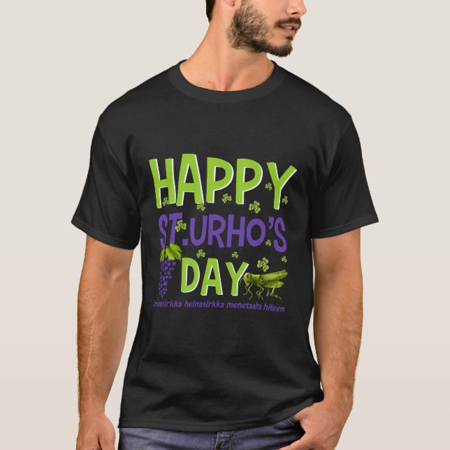 Camiseta Feliz Dia Da Rua Urho (Frente)