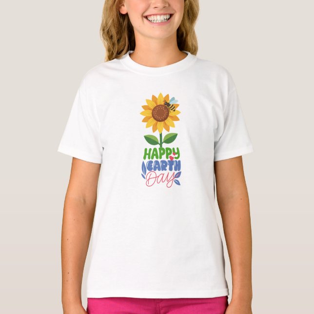 CAMISETA FELIZ DIA DA TERRA  (Frente)