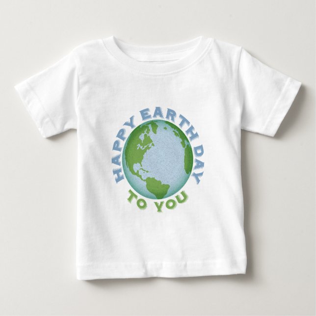 Camiseta Feliz Dia da Terra (Frente)