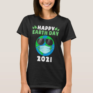 Camiseta Feliz Dia da Terra 2021 Crianças Engraçadas Vestin