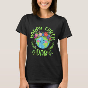 Camiseta Feliz Dia da Terra 2025 Crianças Cute Earth Day To