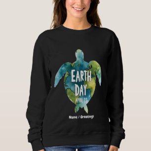 Camiseta Feliz Dia da Terra Salvar a Terra e Salvar a Tarta