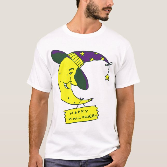 Camiseta Feliz Dia das Bruxas (Frente)