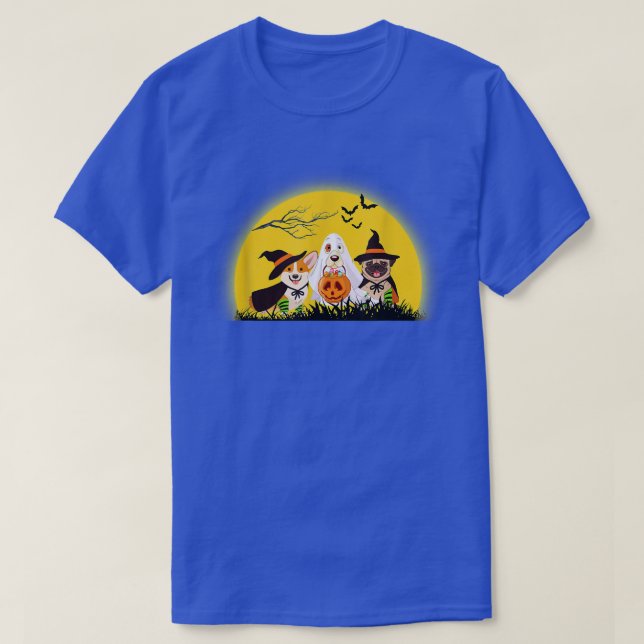Camiseta Feliz Dia das Bruxas  (Frente do Design)