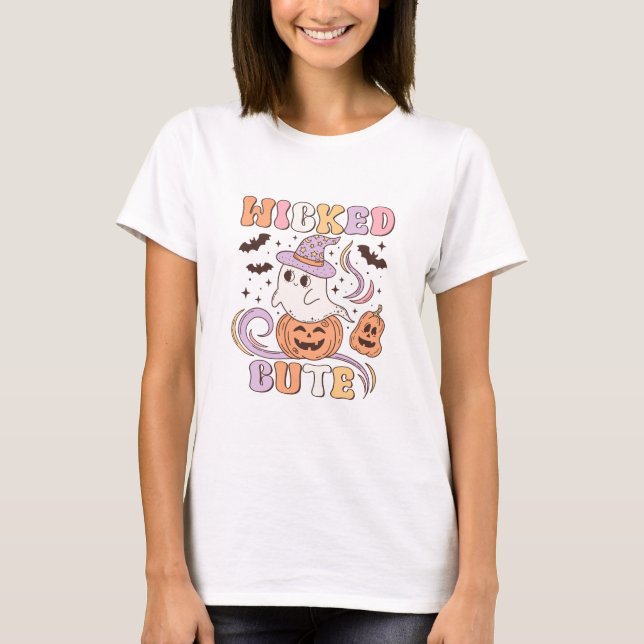 Camiseta Feliz Dia das Bruxas (Frente)