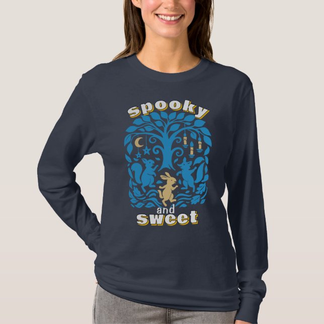 Camiseta Feliz Dia das Bruxas (Frente)