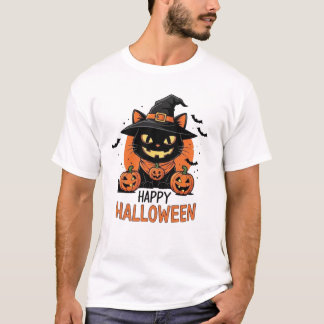 Camiseta Feliz Dia das Bruxas