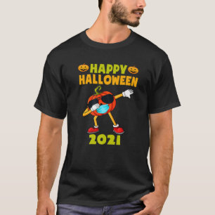 Camiseta Feliz Dia das Bruxas 2021 S Crianças de Abóbora 