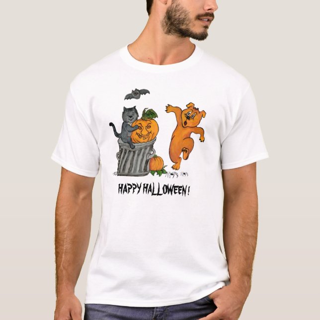 Camiseta Feliz Dia das Bruxas! 5 (Frente)