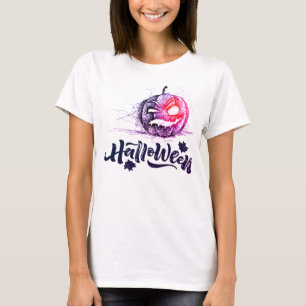 Camiseta Feliz Dia das Bruxas Assustador
