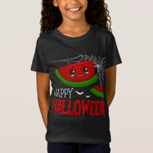 Camiseta Feliz Dia das Bruxas, Bonita Melancia Halloween