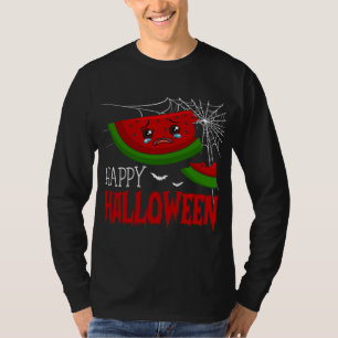 Camiseta Feliz Dia das Bruxas, Bonita Melancia Halloween