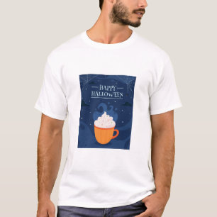 Camiseta Feliz Dia das Bruxas Caneca de Café com Tempero de