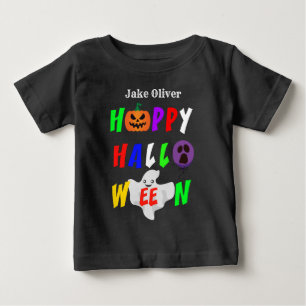 Camiseta Feliz Dia das Bruxas Coloridas