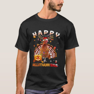 Camiseta Feliz Dia das Bruxas de Hallothanksmas