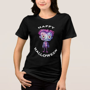Camiseta Feliz Dia das Bruxas do Monstro Frankenstein